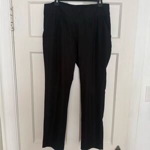 Gap Classy Black Mid-rise Straight-Leg Trousers